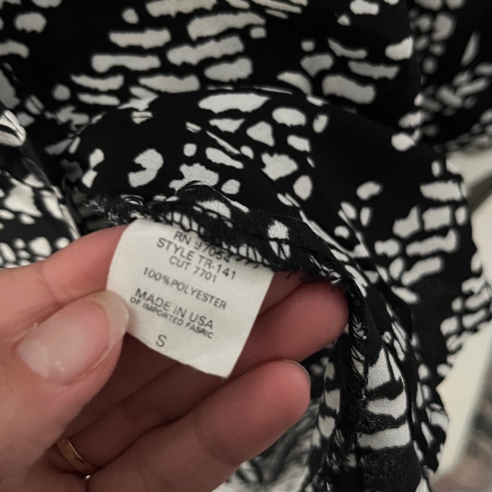 Three Eighty Two Oversized Button Down High Low 3… - image 7